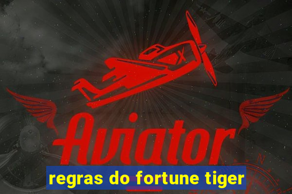 regras do fortune tiger