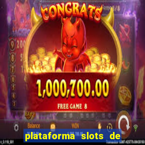 plataforma slots de 5 reais