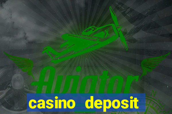 casino deposit bonus codes