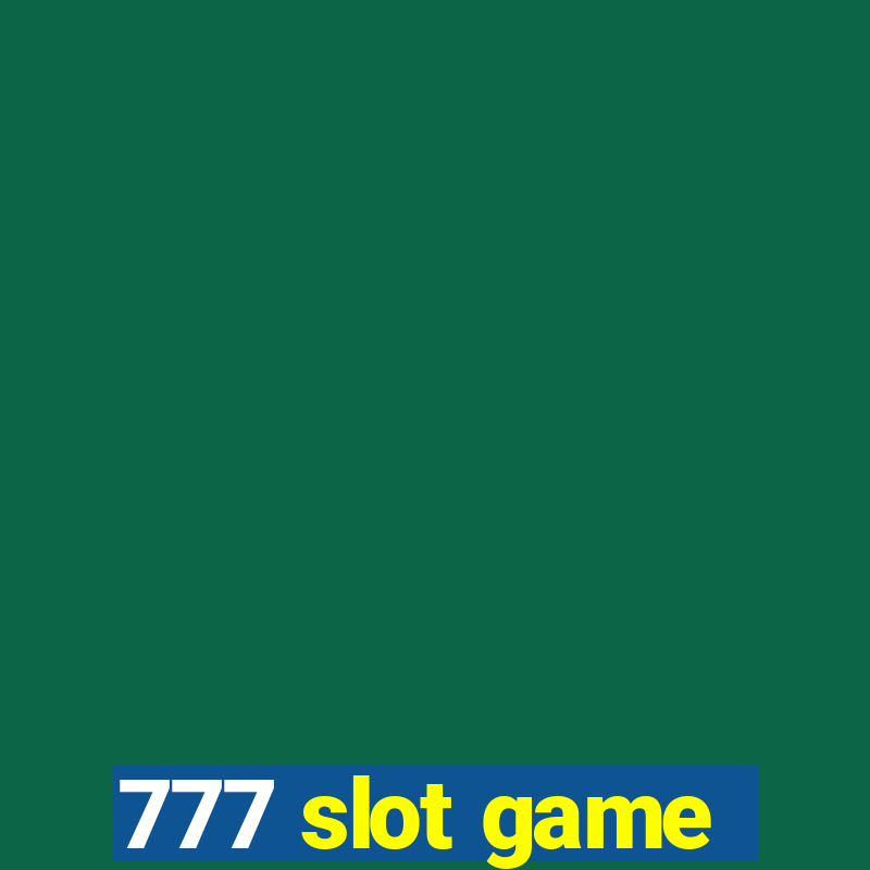 777 slot game