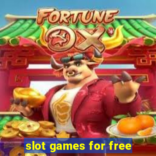 slot games for free