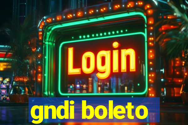 gndi boleto