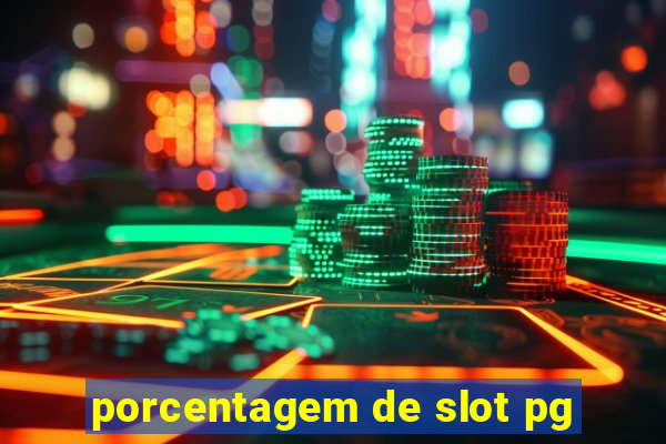 porcentagem de slot pg