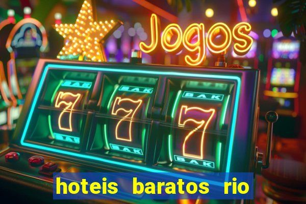 hoteis baratos rio de janeiro