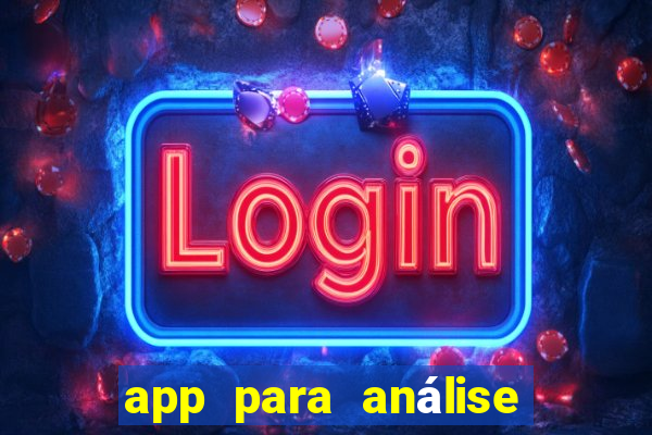 app para análise de jogos