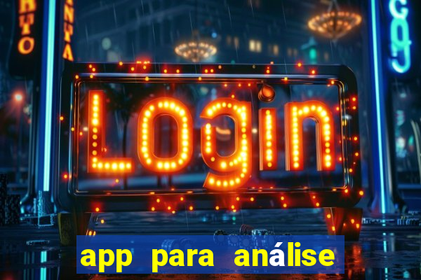 app para análise de jogos