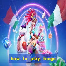 how to play bingo bonus scratch card