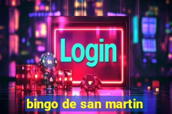 bingo de san martin