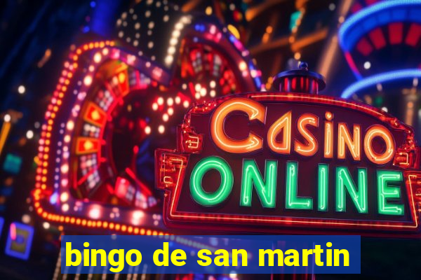 bingo de san martin