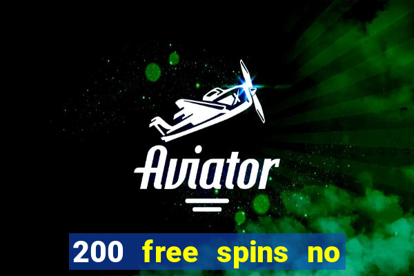 200 free spins no deposit usa casinos