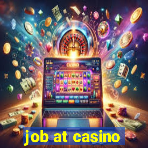 job at casino