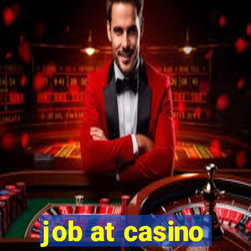 job at casino