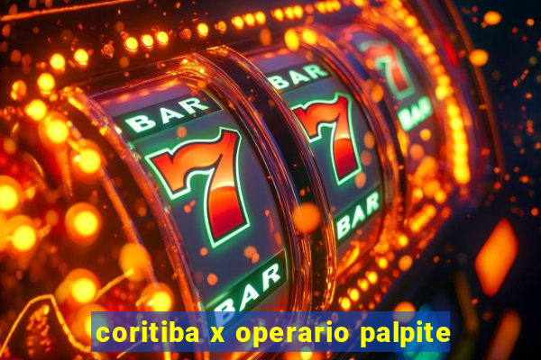 coritiba x operario palpite