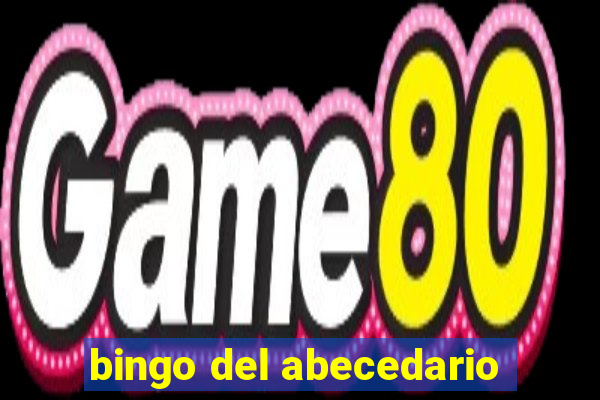 bingo del abecedario