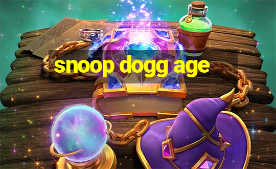 snoop dogg age