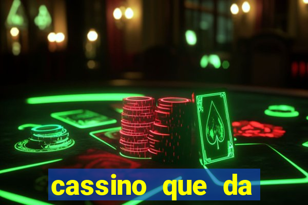 cassino que da bonus no cadastro