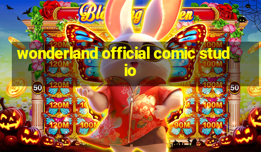 wonderland official comic studio