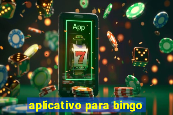 aplicativo para bingo