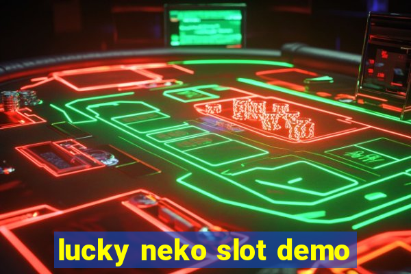 lucky neko slot demo