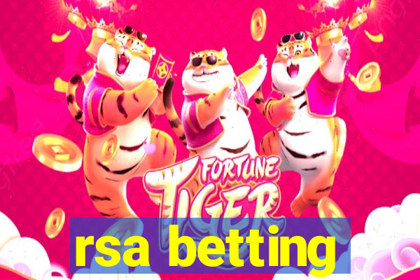 rsa betting