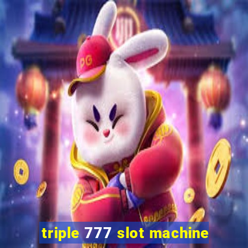 triple 777 slot machine