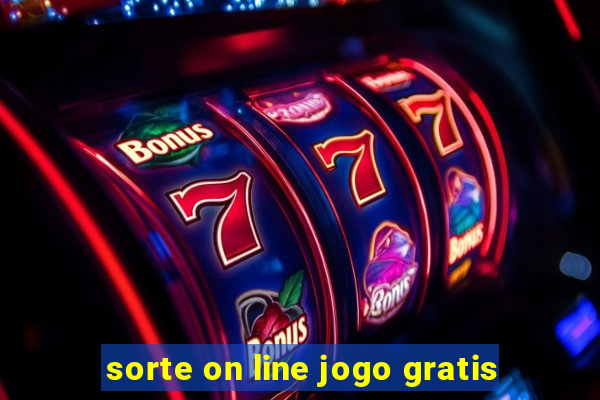 sorte on line jogo gratis