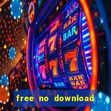 free no download slot games