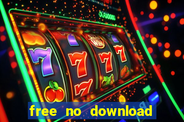 free no download slot games