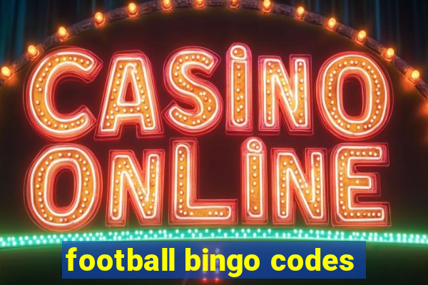 football bingo codes