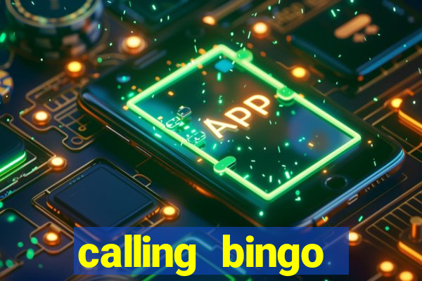 calling bingo numbers out