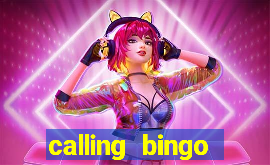 calling bingo numbers out