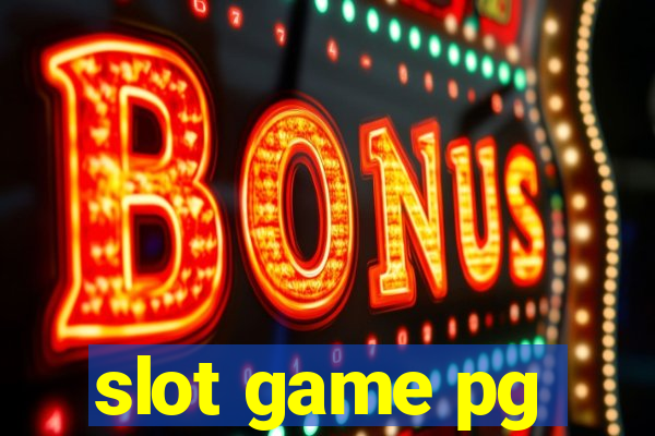 slot game pg