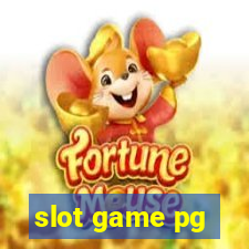 slot game pg