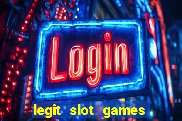 legit slot games that pay real money