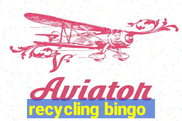 recycling bingo