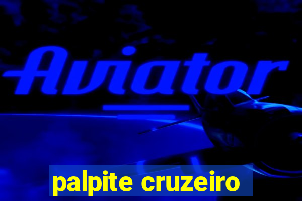 palpite cruzeiro