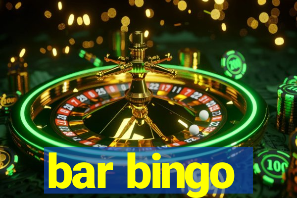 bar bingo