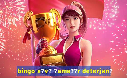 bingo s?v? ?ama??r deterjan?