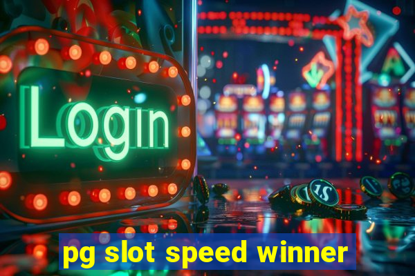 pg slot speed winner