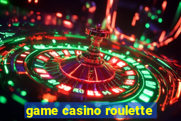 game casino roulette