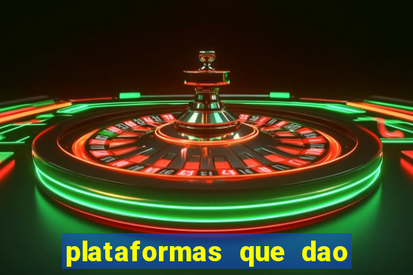 plataformas que dao bonus sem deposito