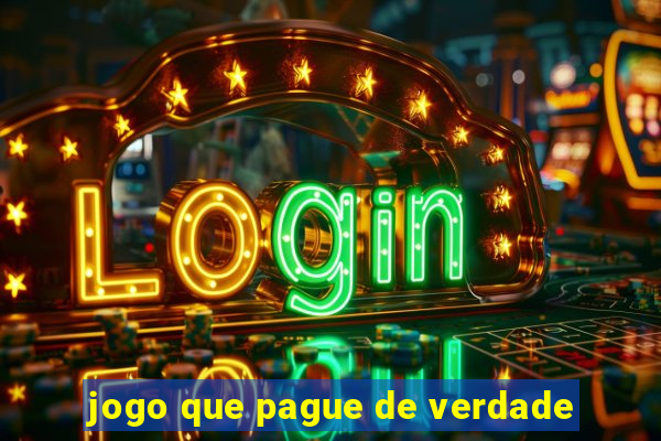 jogo que pague de verdade