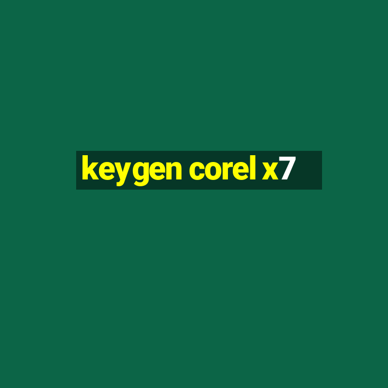 keygen corel x7