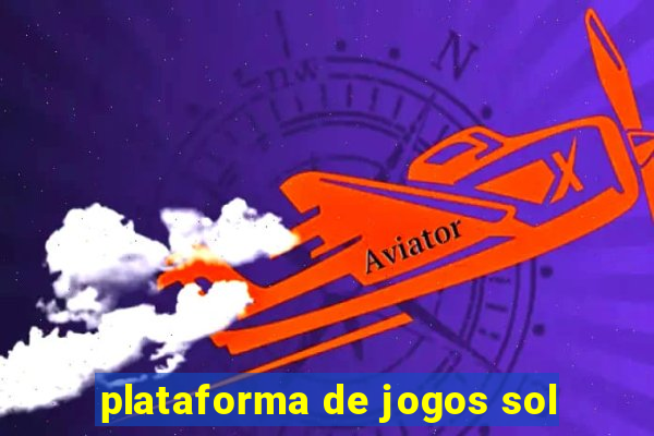 plataforma de jogos sol