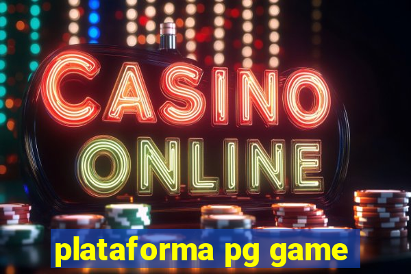 plataforma pg game