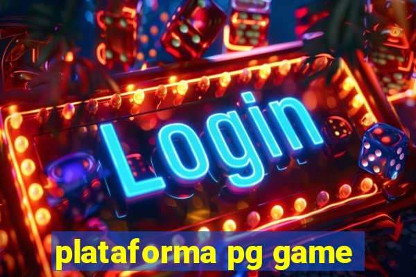 plataforma pg game