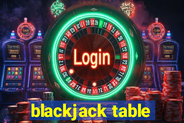 blackjack table