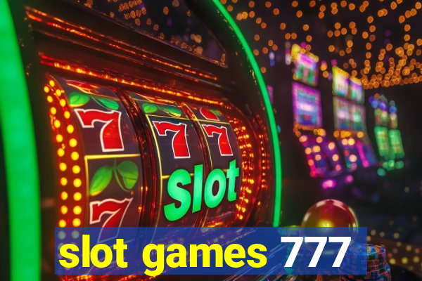 slot games 777