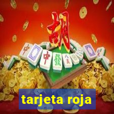 tarjeta roja