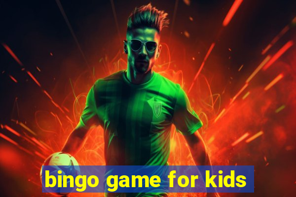 bingo game for kids